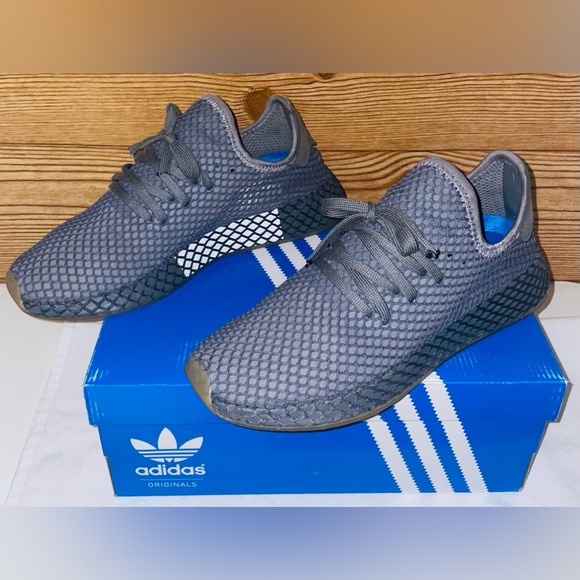 Adidas Deerupt ‘muted neon grey four’ Size 8 Men’s - Picture 10 of 10